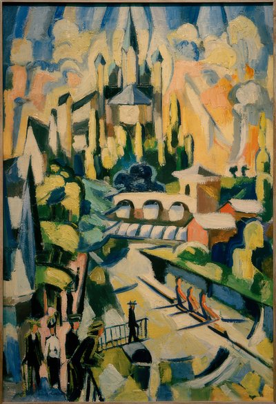 La cattedrale di Limburg da Helmuth Macke